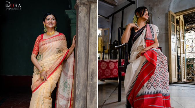 buy organza saree online