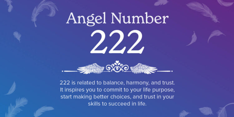 Angel number 222