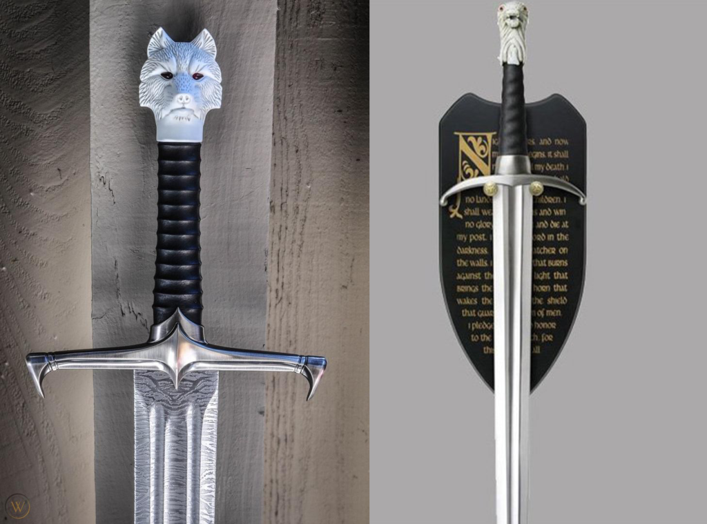 Game of Thrones sword replicas