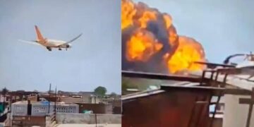 Ahmedabad Plane Crash LIVE: Air India flight crash with 242 passengers in Meghaninagar near Ahmedabad airport today
